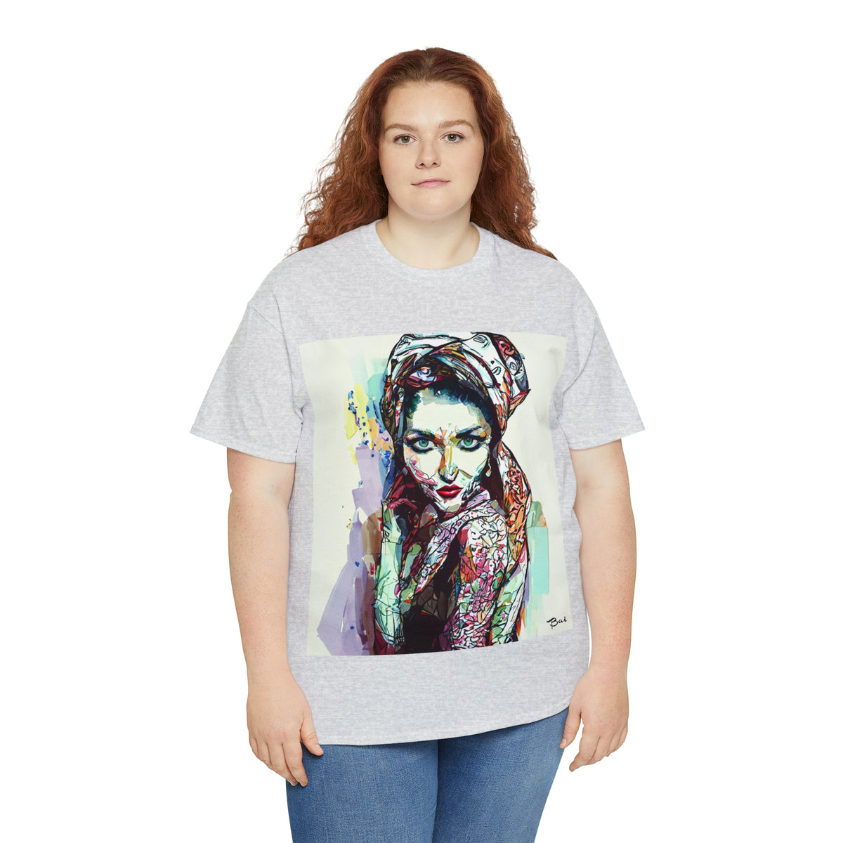 EASTERN BEAUTY - Airt on a Shirt  - Unisex Heavy Cotton Tee - AUS