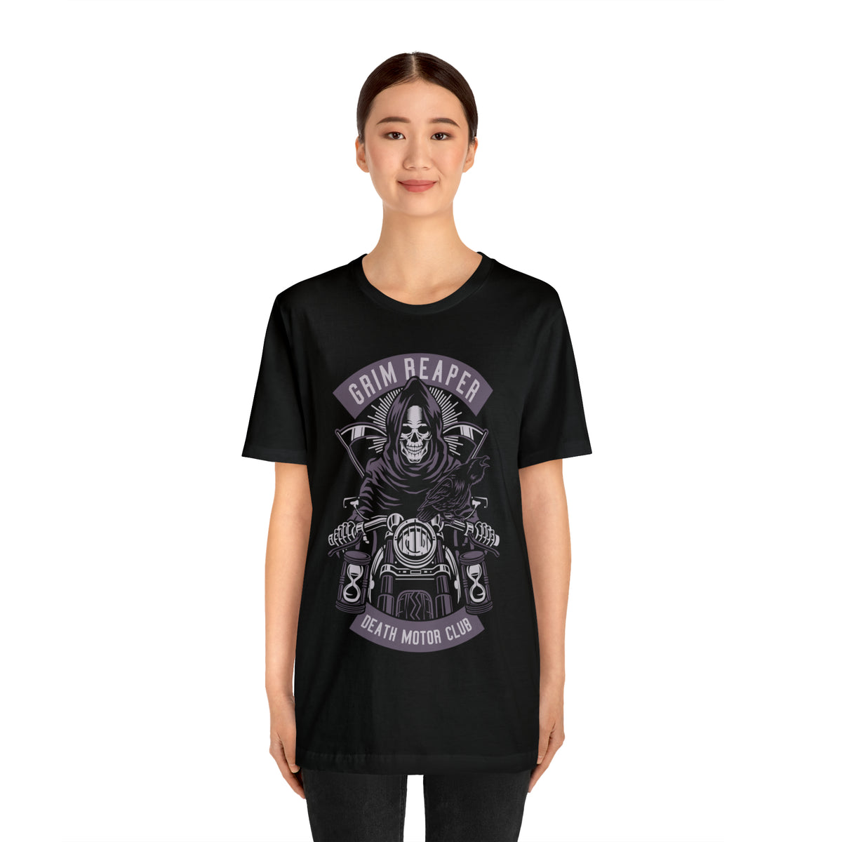 GRIM REAPER Moto Club - Unisex Jersey Short Sleeve Tee