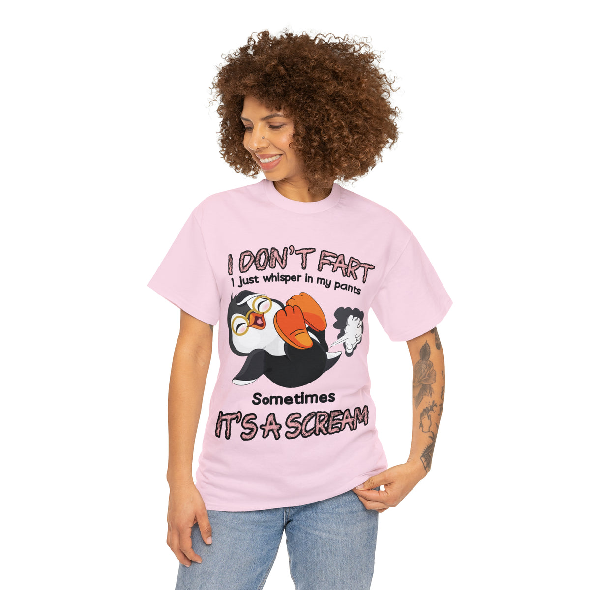I DON'T FA*T  - Funny Unisex Heavy Cotton Tee - AUS