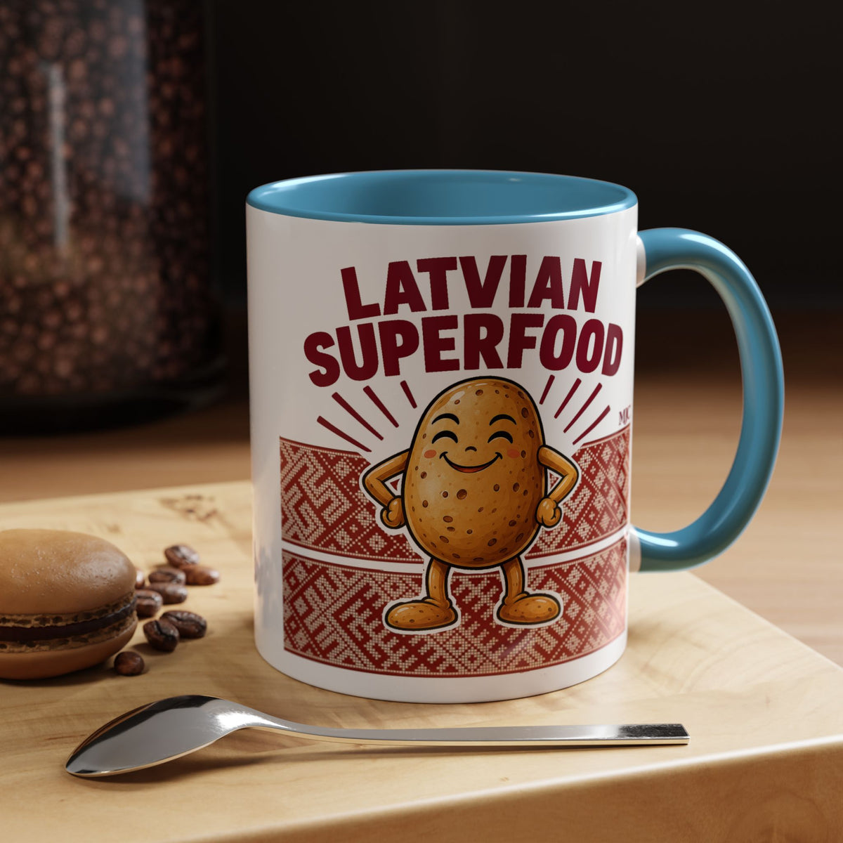 Latvian Superfood Mug | Funny Potato Gift | BalticAF