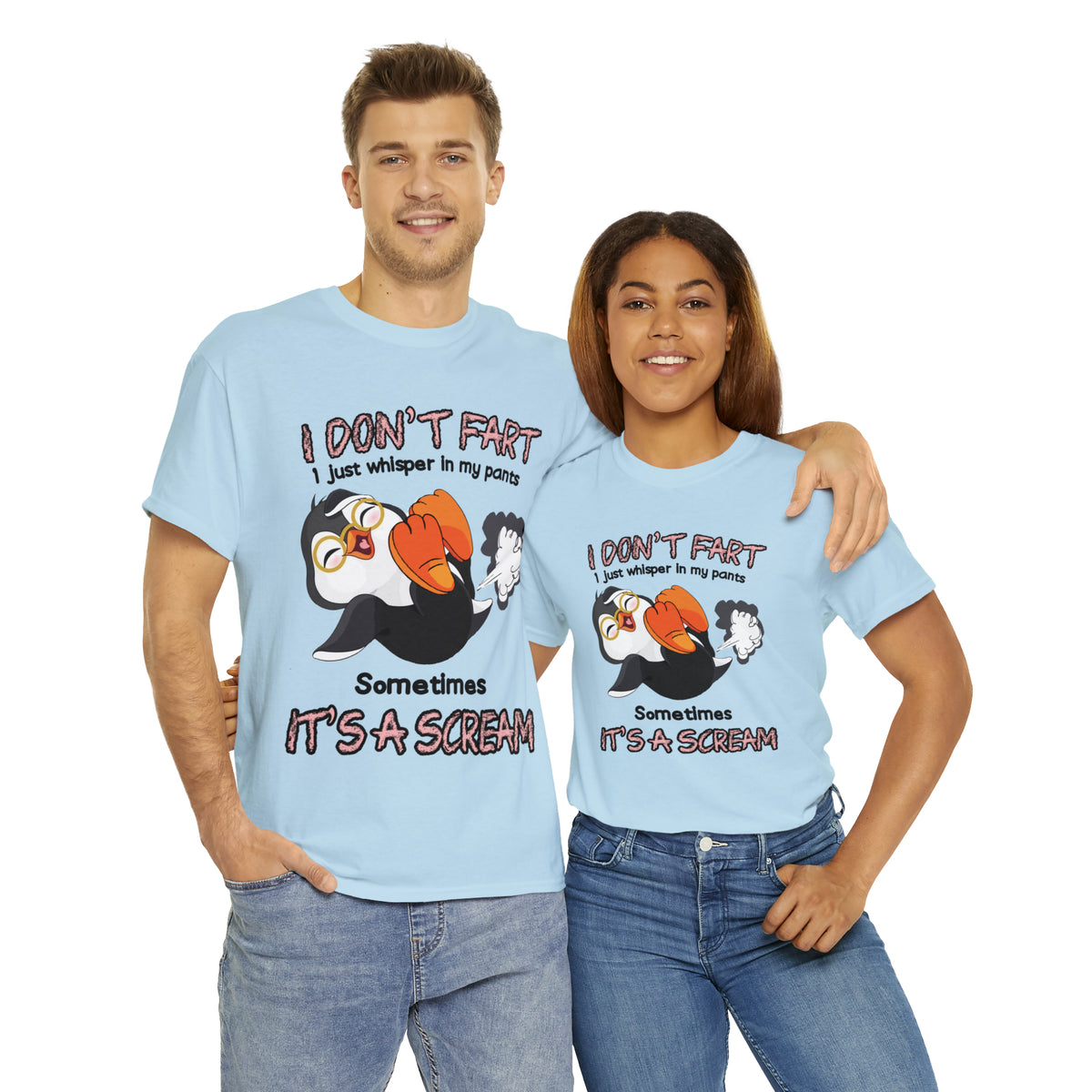 I DON'T FA*T  - Funny Unisex Heavy Cotton Tee - AUS