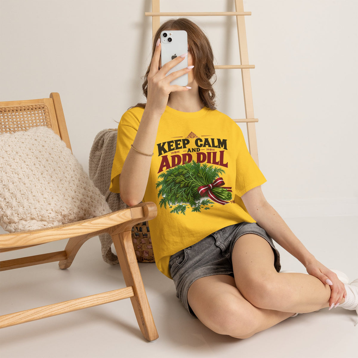 Keep Calm and Add Dill T-Shirt | Funny Latvian Gift | BalticAF