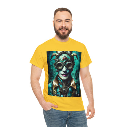 CYBER-STEAMPUNK LORD - Airt on a Shirt  - Unisex Heavy Cotton Tee - AUS