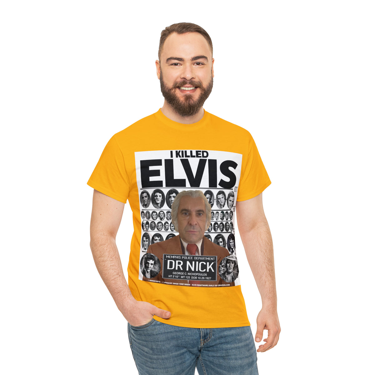 I KI**** ELVIS  - Unisex Heavy Cotton Tee - AUS
