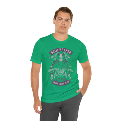 GRIM REAPER Moto Club - Unisex Jersey Short Sleeve Tee