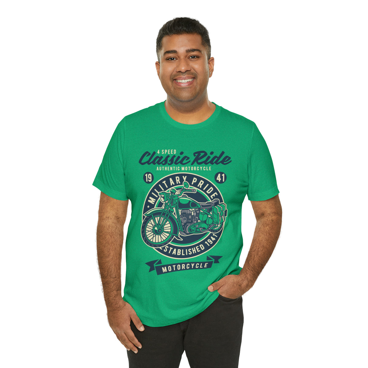 MILITARY RIDE Classic Pride - Unisex Jersey Short Sleeve Tee