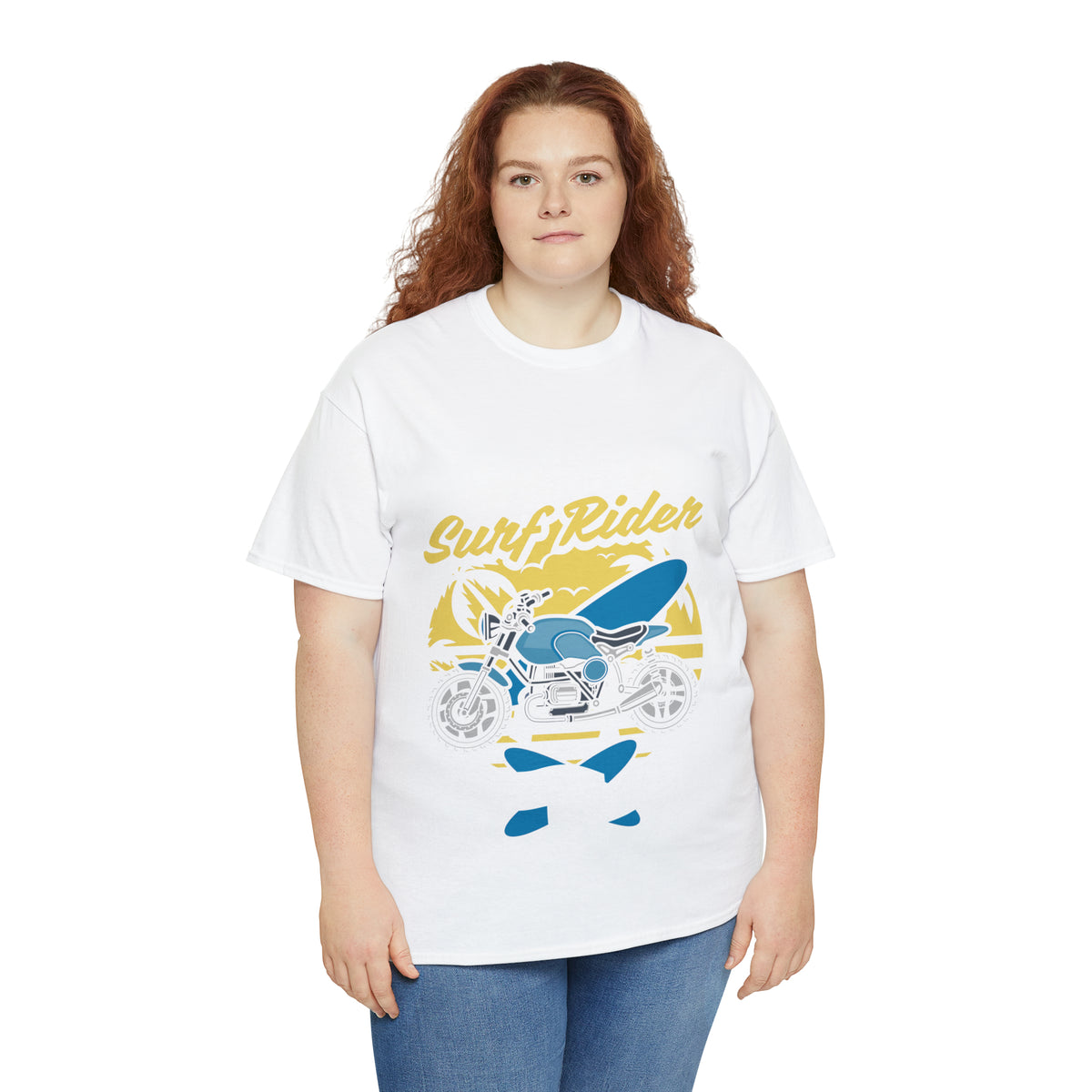SURF RIDER - Printed in Australia - Unisex Jersey Short Sleeve Tee