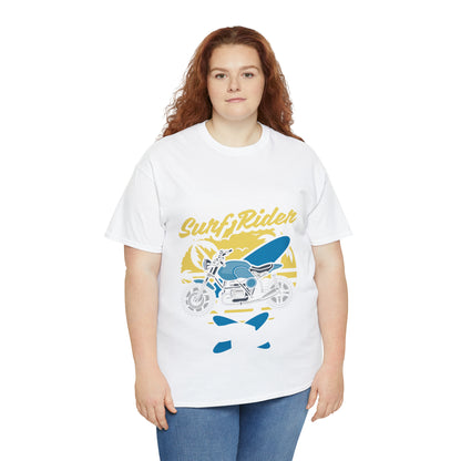 SURF RIDER - Printed in Australia - Unisex Jersey Short Sleeve Tee