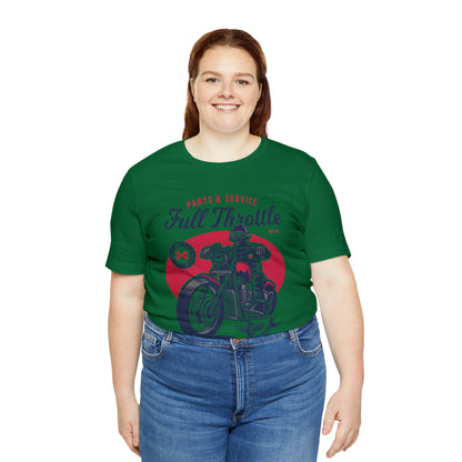 FULL THROTTLE Parts & Service - Unisex Jersey Short Sleeve Tee