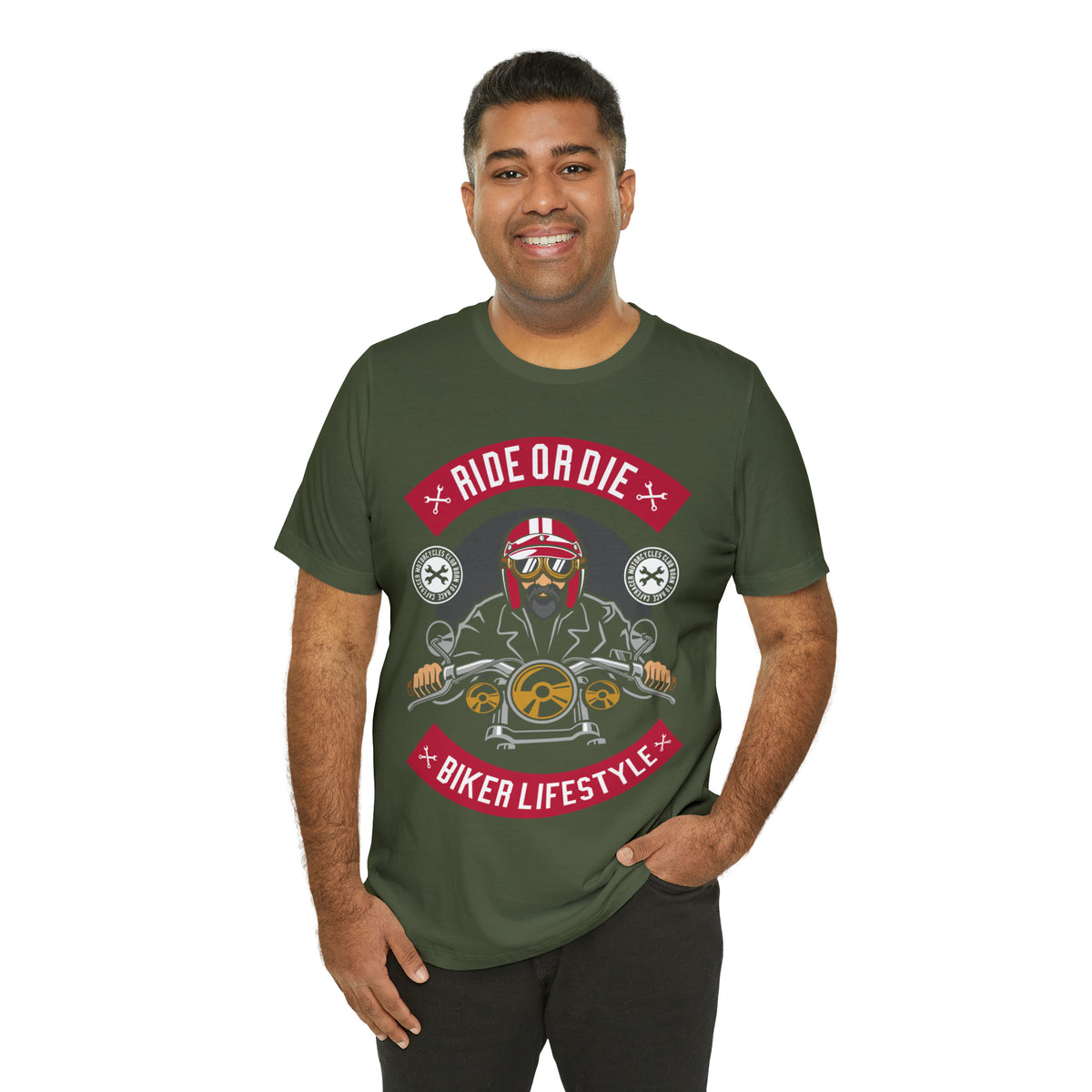BIKER LIFESTYLE - Ride or Die - Unisex Jersey Short Sleeve Tee