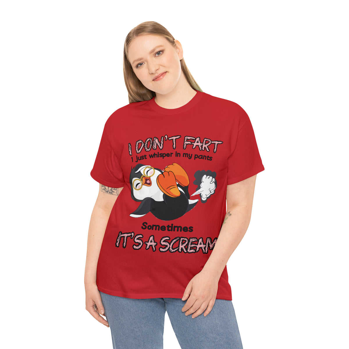 I DON'T FA*T  - Funny Unisex Heavy Cotton Tee - AUS