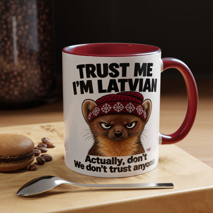 Trust Me I'm Latvian Mug | Funny Latvian Gift | BalticAF