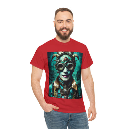 CYBER-STEAMPUNK LORD - Airt on a Shirt  - Unisex Heavy Cotton Tee - AUS