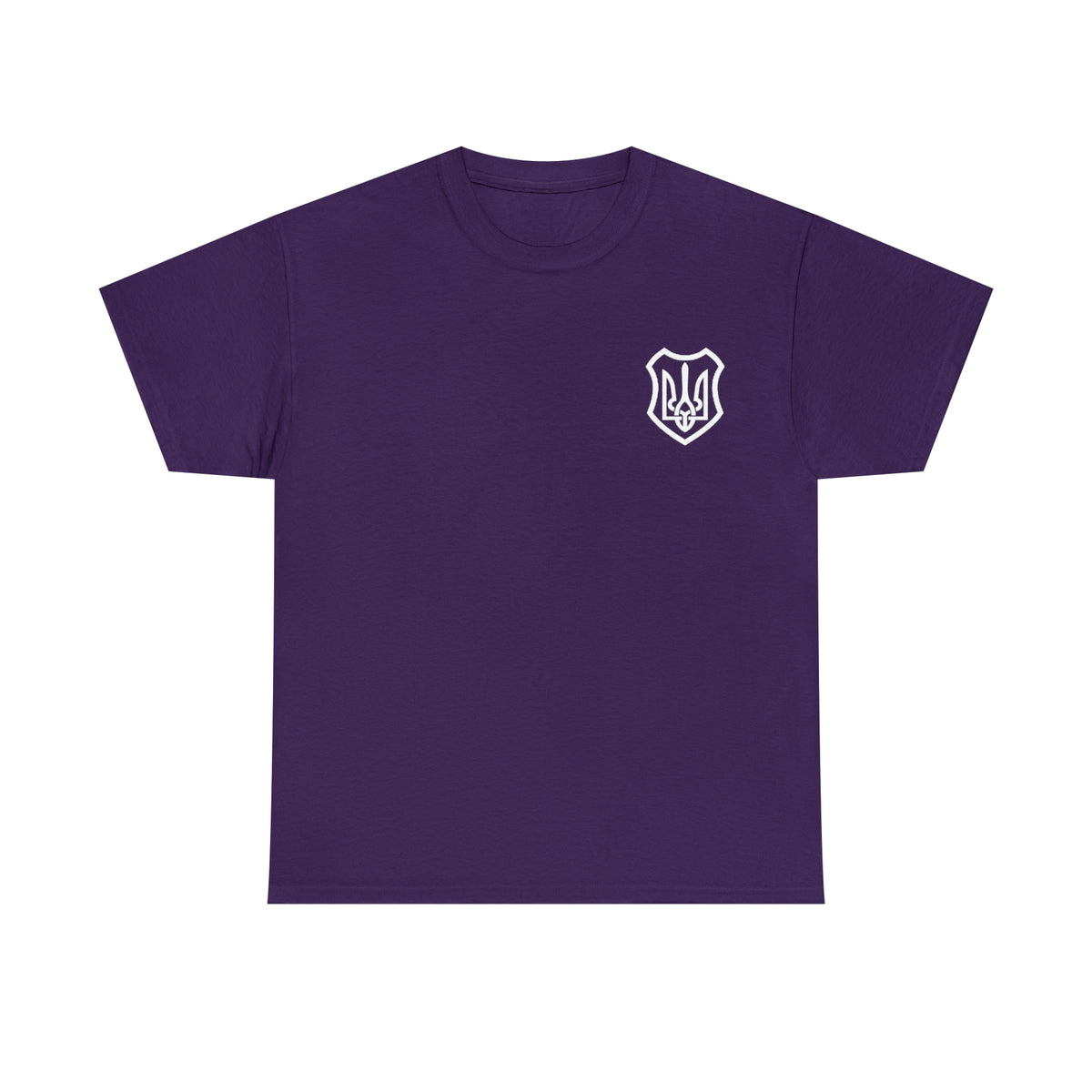 ICONIC UKRAINIAN TRIDENT T-SHIRT version 2 - Unisex Heavy Cotton Tee - AUS