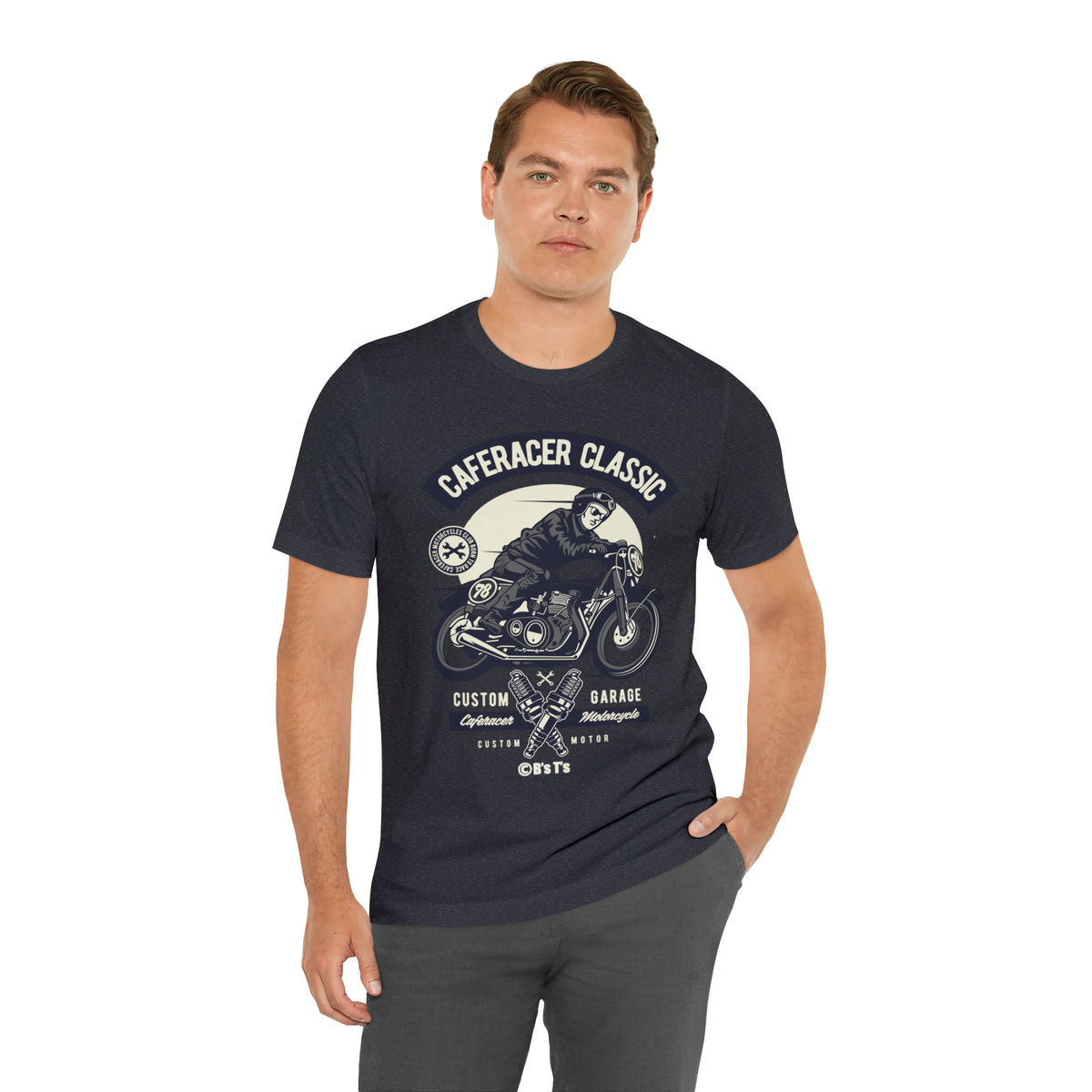 CAFE RACER Classic - Unisex Jersey Short Sleeve Tee
