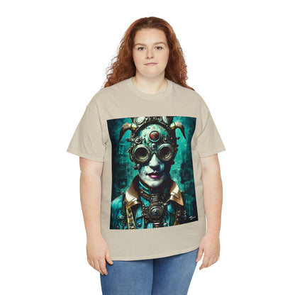 CYBER-STEAMPUNK LORD - Airt on a Shirt  - Unisex Heavy Cotton Tee - AUS
