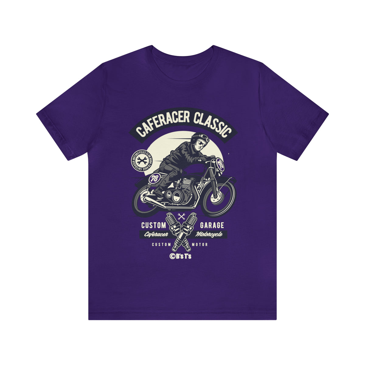CAFE RACER Classic - Unisex Jersey Short Sleeve Tee