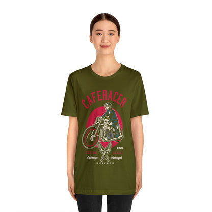 CAFE RACER Custom Garage - Unisex Jersey Short Sleeve Tee