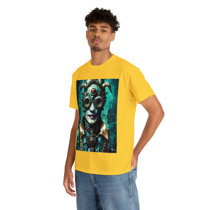 CYBER-STEAMPUNK LORD - Airt on a Shirt  - Unisex Heavy Cotton Tee - AUS