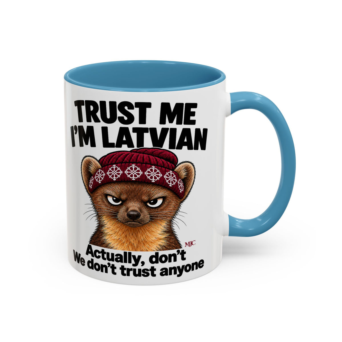 Trust Me I'm Latvian Mug | Funny Latvian Gift | BalticAF