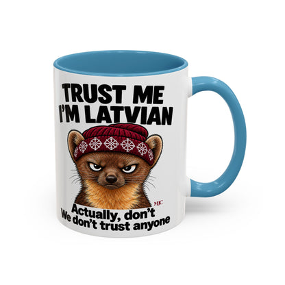 Trust Me I'm Latvian Mug | Funny Latvian Gift | BalticAF