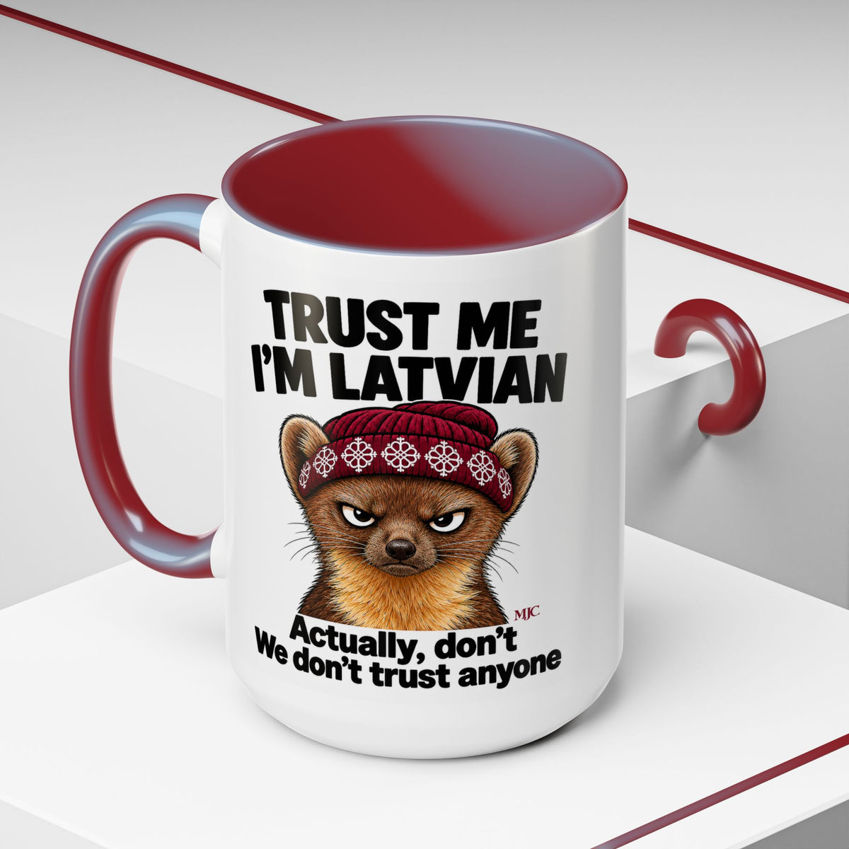 Trust Me I'm Latvian Mug | Funny Latvian Gift | BalticAF