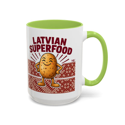 Latvian Superfood Mug | Funny Potato Gift | BalticAF