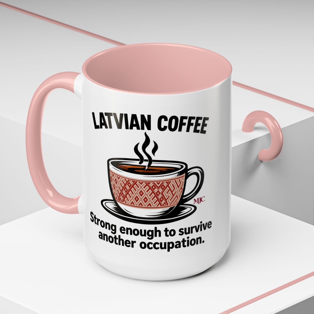Latvian Coffee Mug | Funny Latvian Heritage Gift | BalticAF