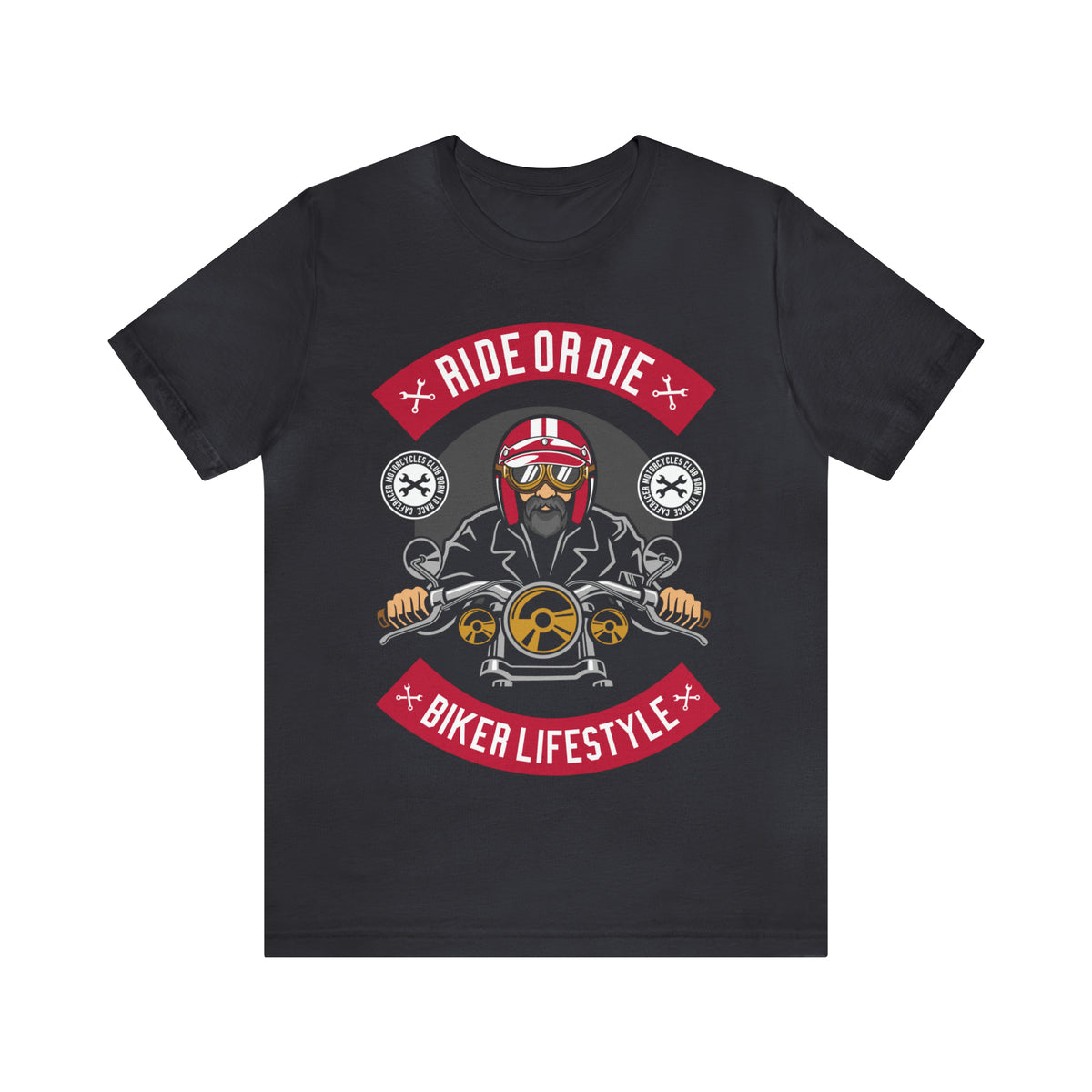 BIKER LIFESTYLE - Ride or Die - Unisex Jersey Short Sleeve Tee