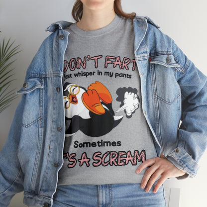 I DON'T FA*T  - Funny Unisex Heavy Cotton Tee - AUS