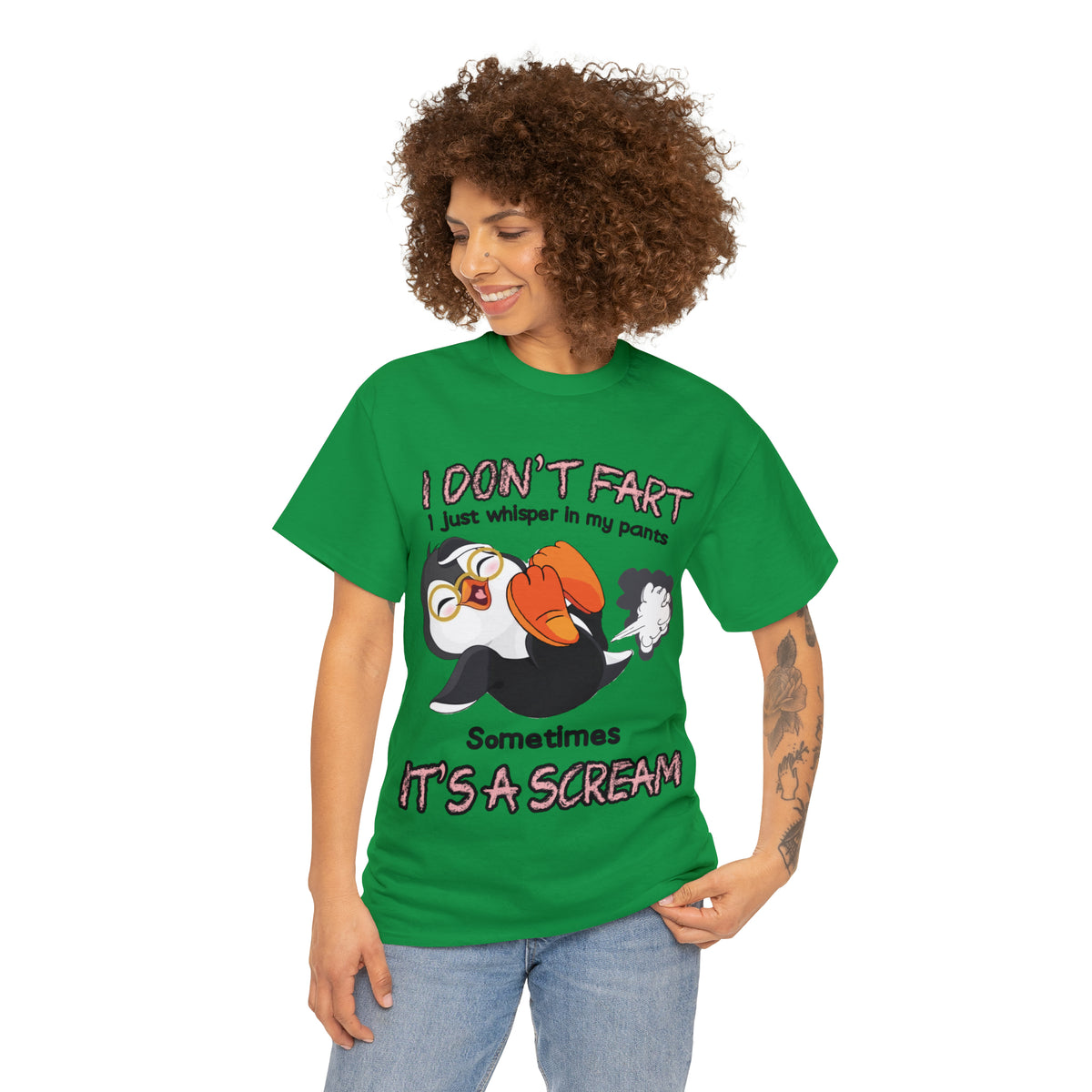 I DON'T FA*T  - Funny Unisex Heavy Cotton Tee - AUS
