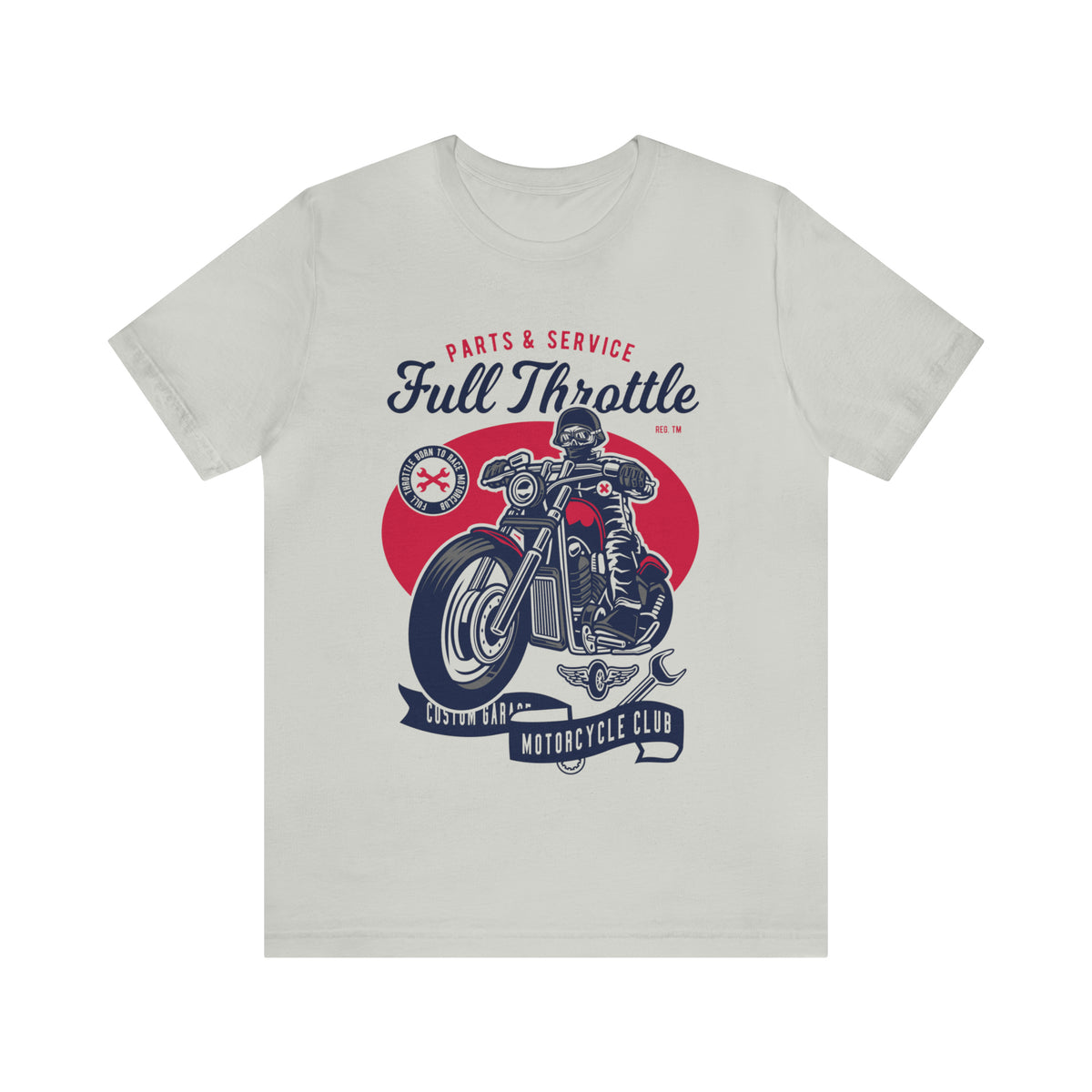 FULL THROTTLE Parts & Service - Unisex Jersey Short Sleeve Tee