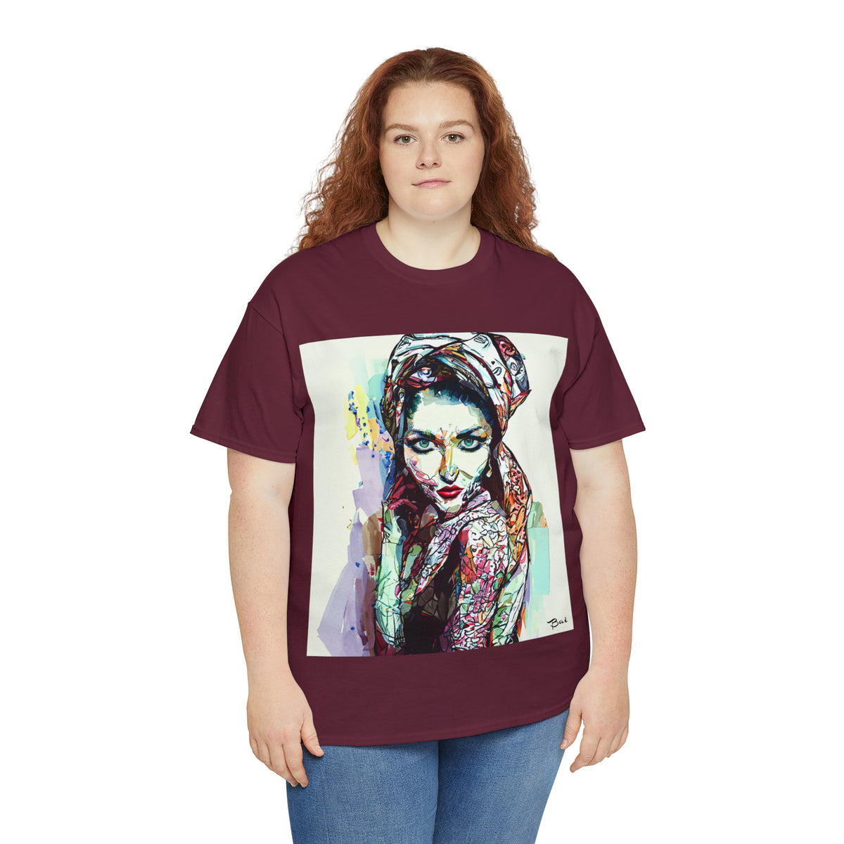 EASTERN BEAUTY - Airt on a Shirt  - Unisex Heavy Cotton Tee - AUS