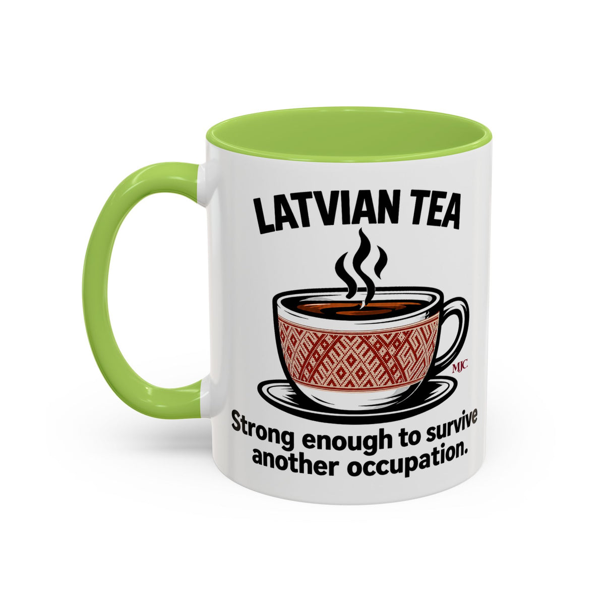 Latvian Tea Mug | Latvian Heritage & Humour Gift | BalticAF