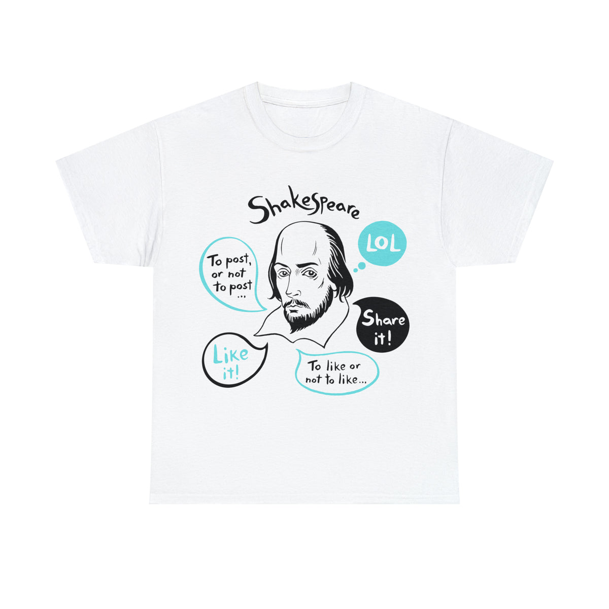 21st Century SHAKESPEARE  (light) - Unisex Heavy Cotton Tee