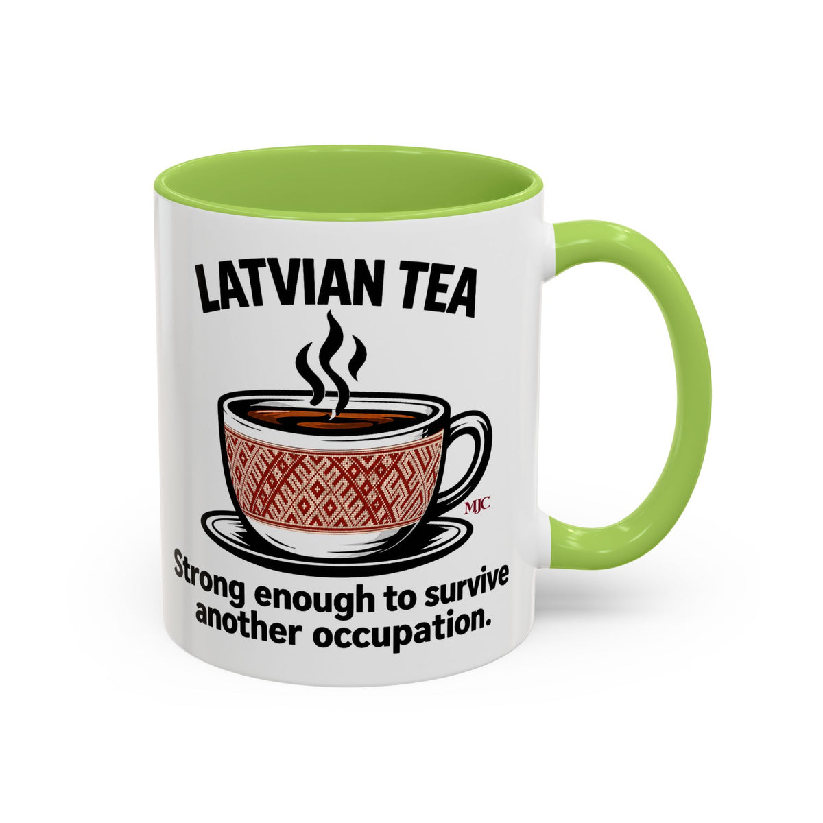 Latvian Tea Mug | Latvian Heritage & Humour Gift | BalticAF