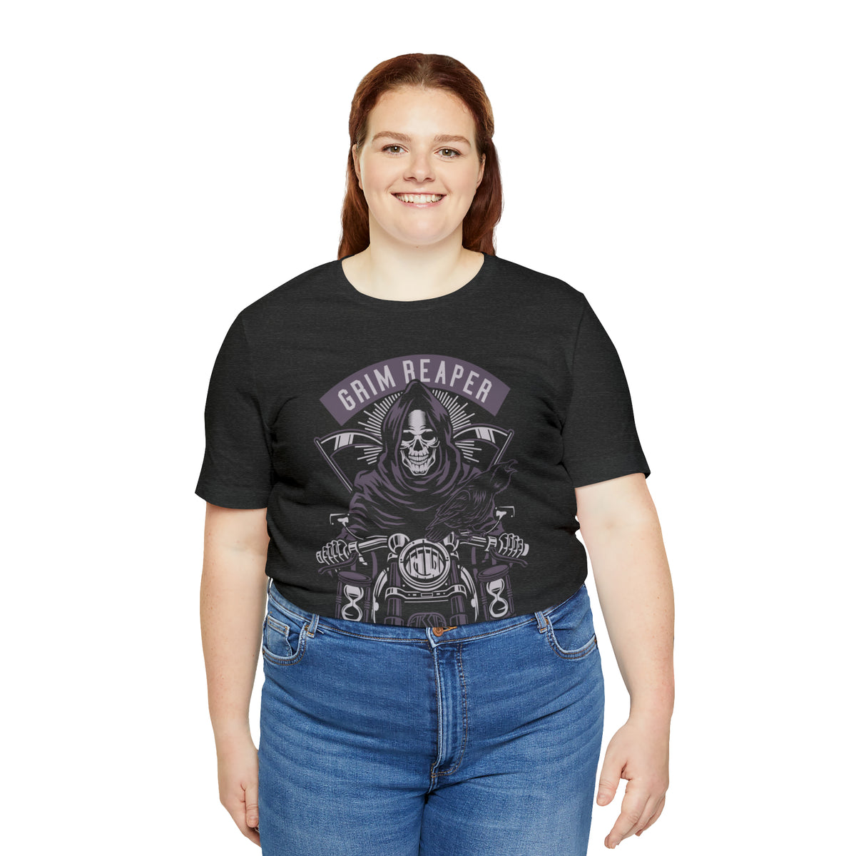 GRIM REAPER Moto Club - Unisex Jersey Short Sleeve Tee