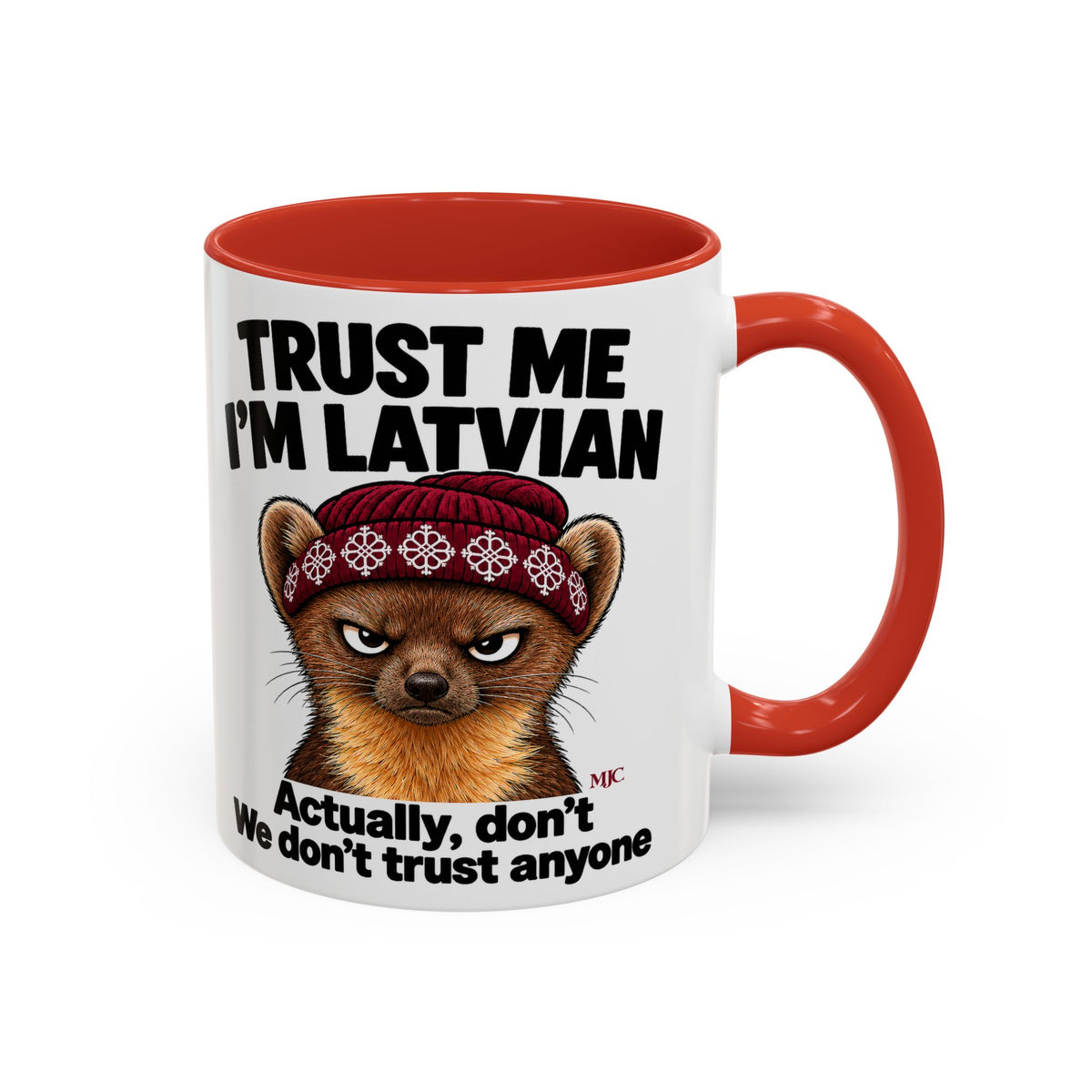 Trust Me I'm Latvian Mug | Funny Latvian Gift | BalticAF