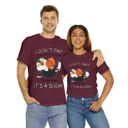 I DON'T FA*T  - Funny Unisex Heavy Cotton Tee - AUS