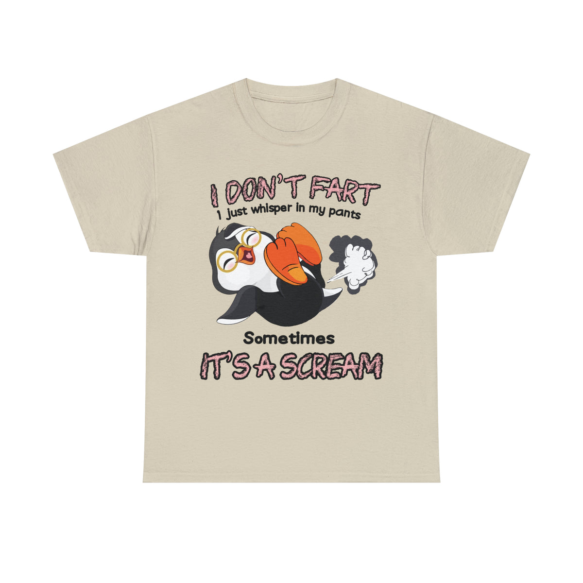 I DON'T FA*T - Funny Unisex Heavy Cotton Tee - USA
