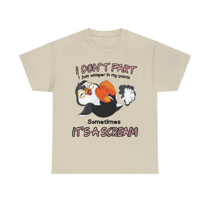 I DON'T FA*T - Funny Unisex Heavy Cotton Tee - USA