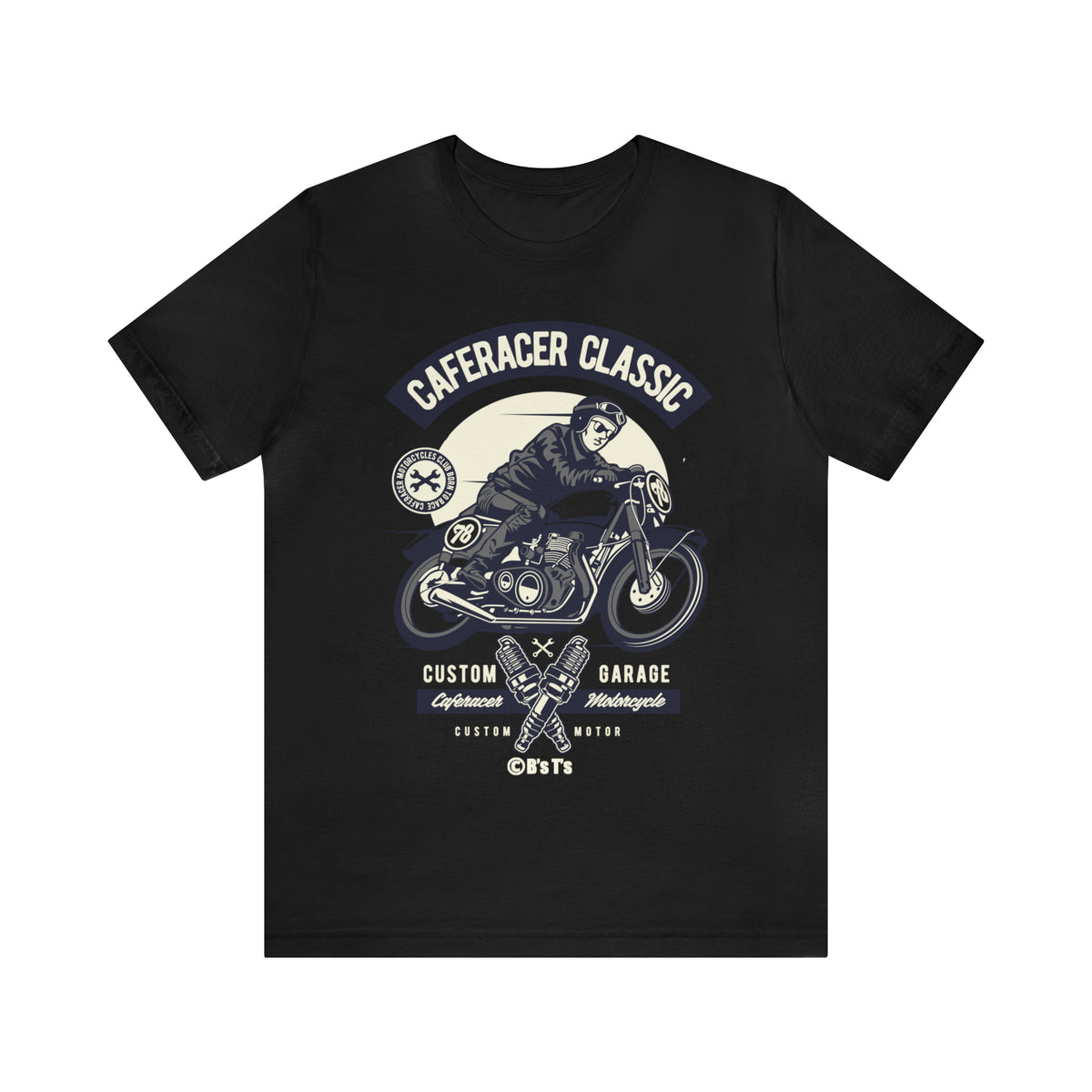 CAFE RACER Classic - Unisex Jersey Short Sleeve Tee