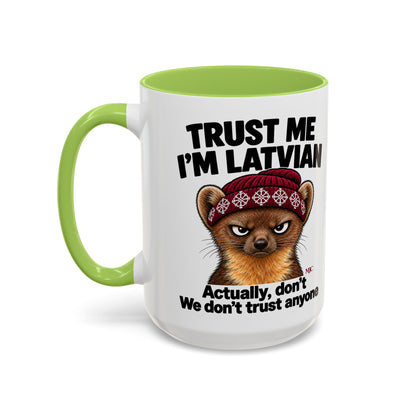 Trust Me I'm Latvian Mug | Funny Latvian Gift | BalticAF