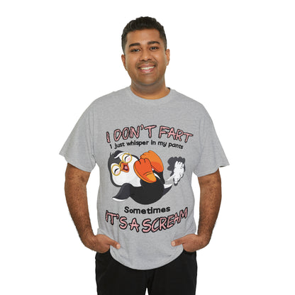 I DON'T FA*T  - Funny Unisex Heavy Cotton Tee - AUS