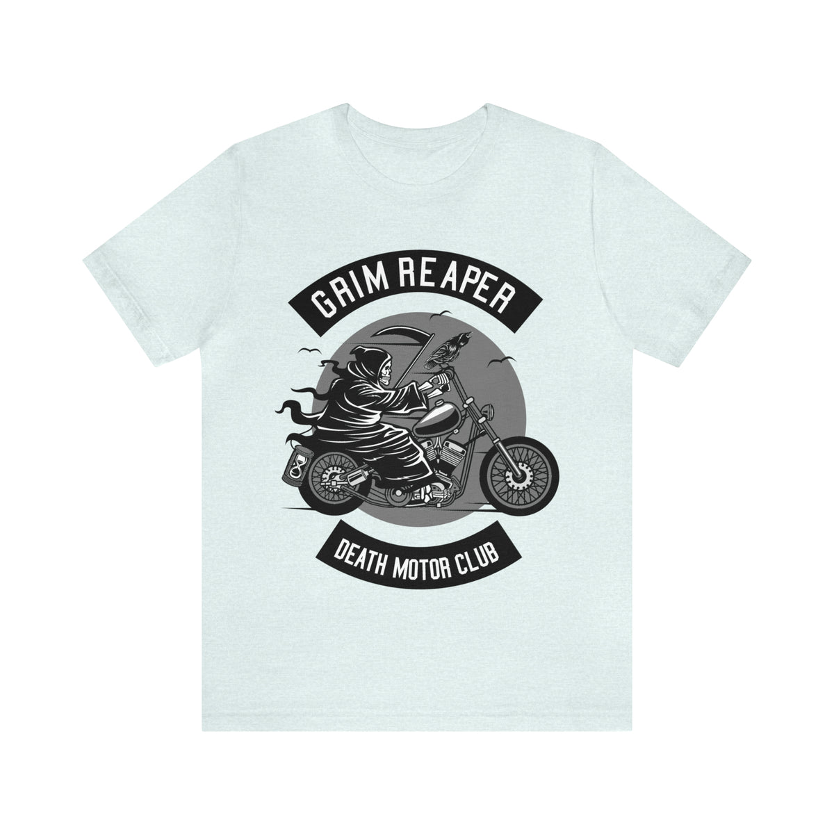 GRIM REAPER Death Motor Club - Unisex Jersey Short Sleeve Tee