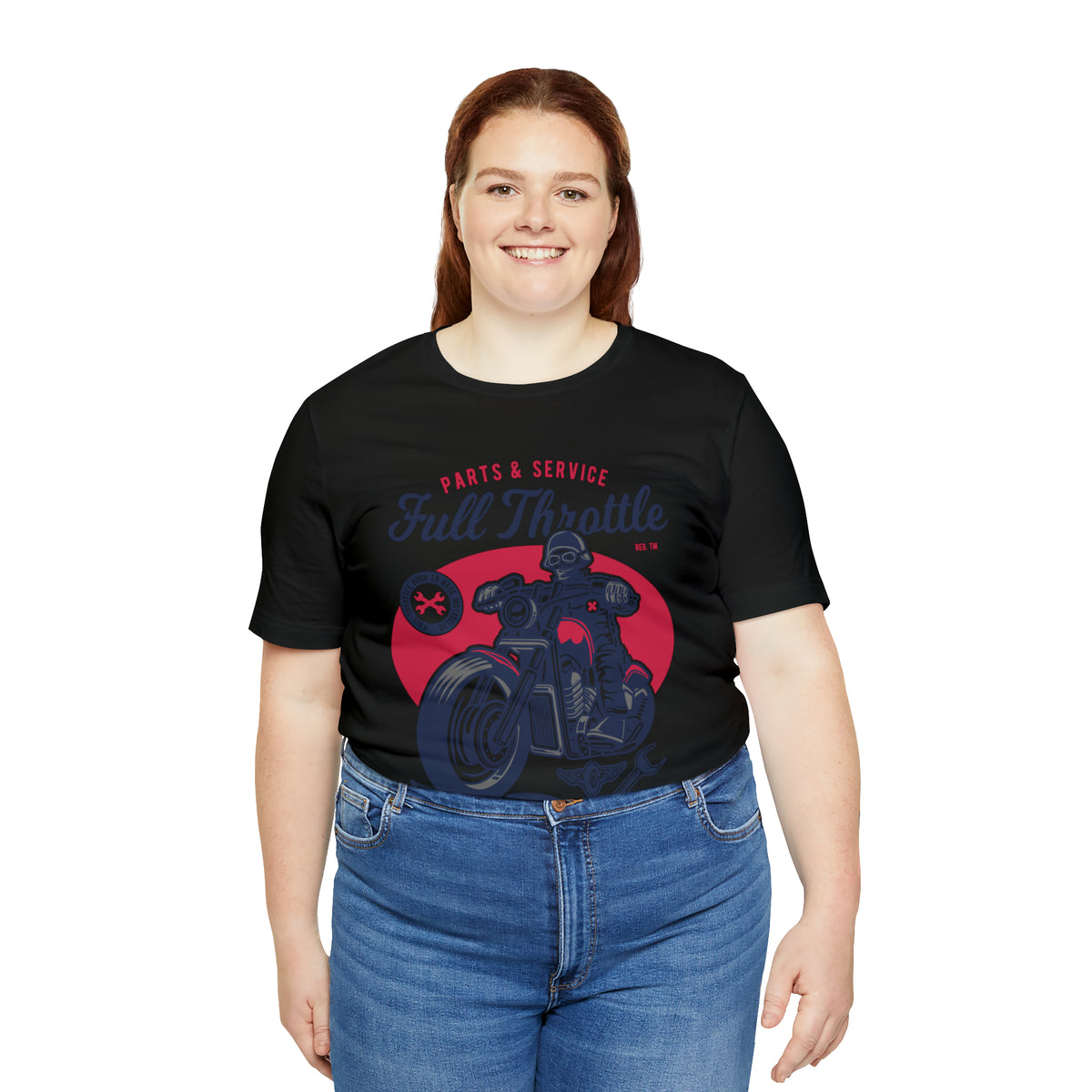 FULL THROTTLE Parts & Service - Unisex Jersey Short Sleeve Tee