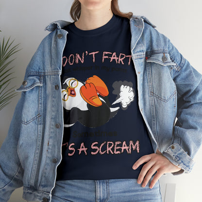 I DON'T FA*T - Funny Unisex Heavy Cotton Tee - USA