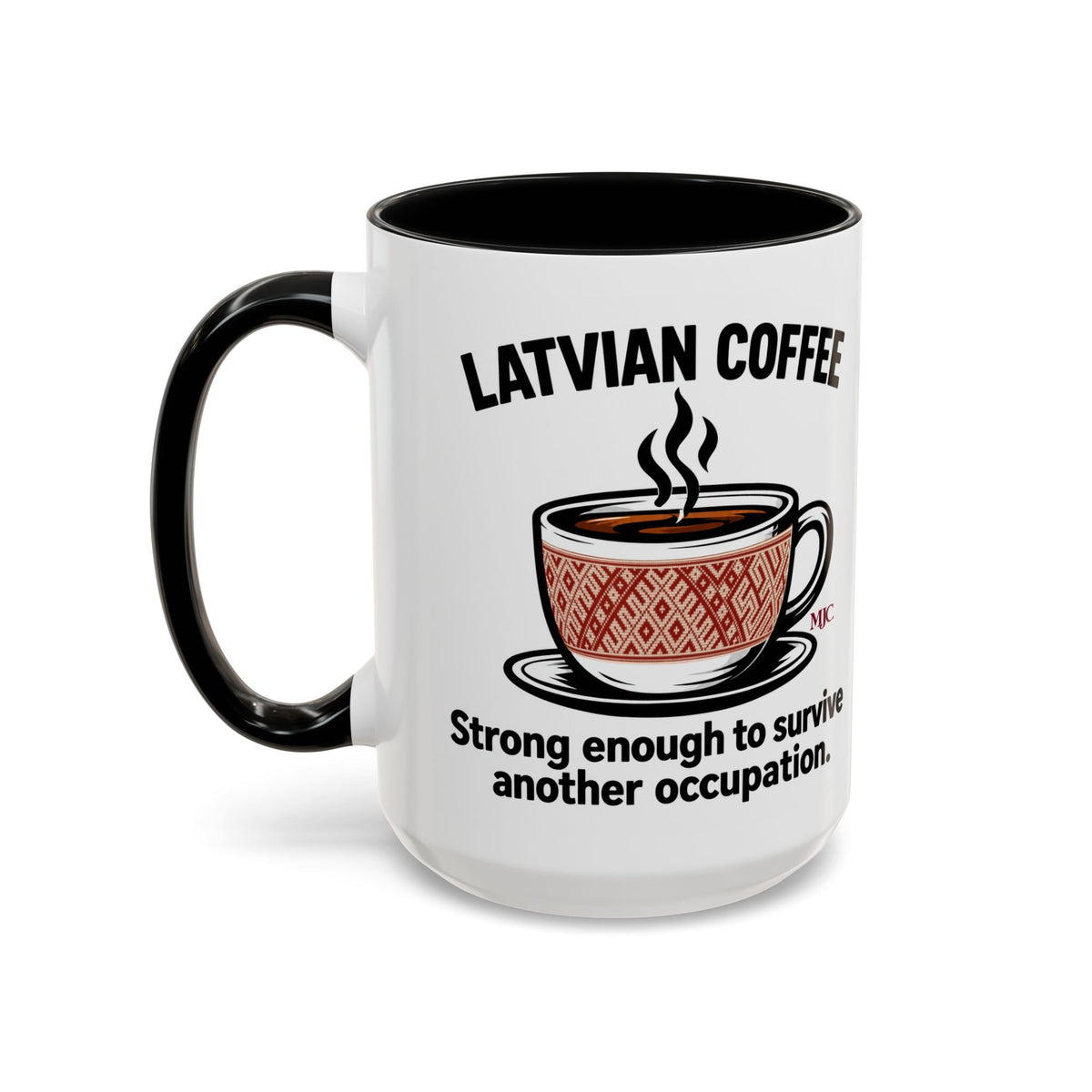 Latvian Coffee Mug | Funny Latvian Heritage Gift | BalticAF