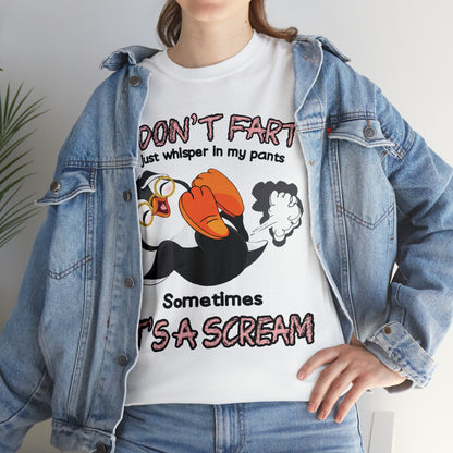 I DON'T FA*T - Funny Unisex Heavy Cotton Tee - USA