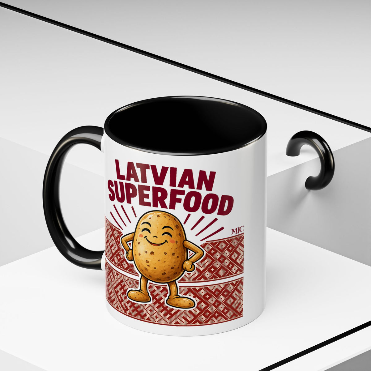 Latvian Superfood Mug | Funny Potato Gift | BalticAF
